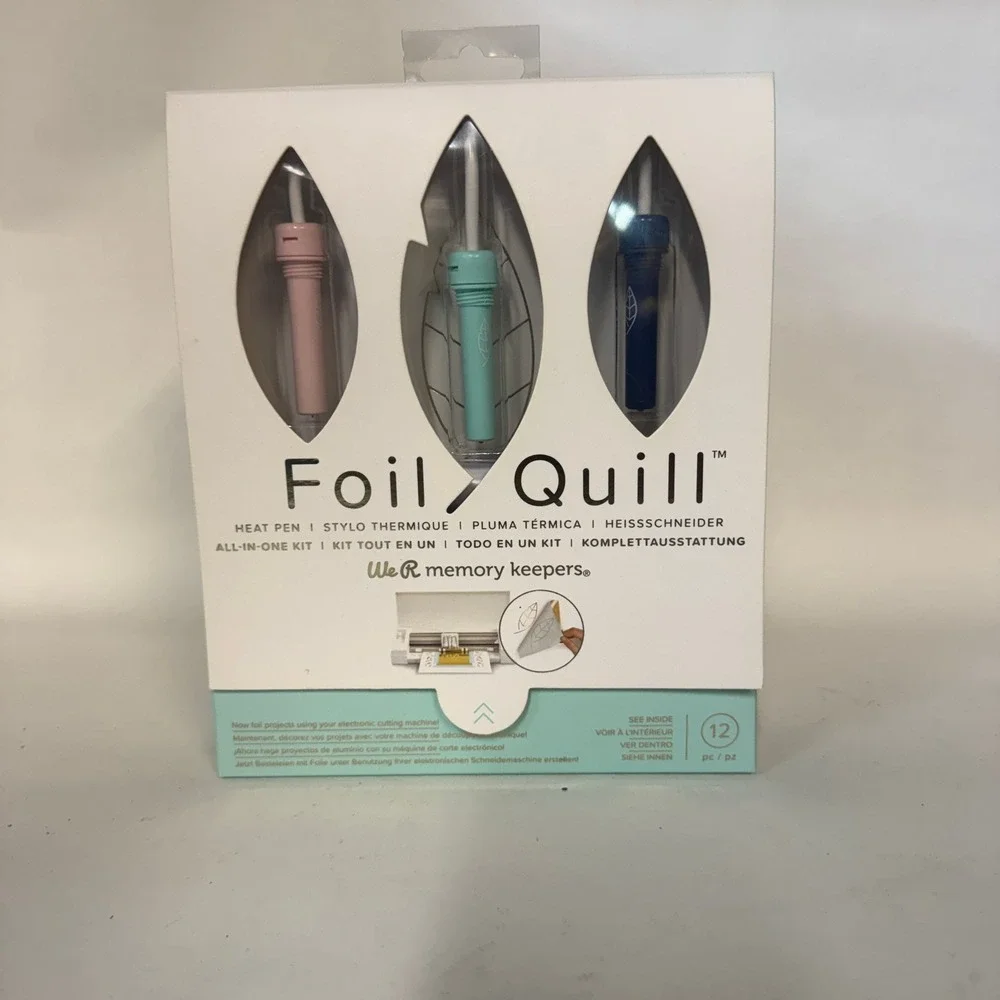 We R Memory Keepers Foil Quill All-In-One Kit 660579 USB Heat Pens & Foil